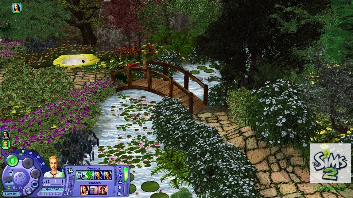sims - SIMS Monet's gardens  ScreenShot005